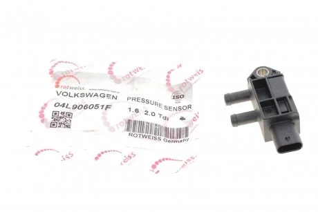 Датчик тиску вихлопних газів ROTWEISS 04L906051F