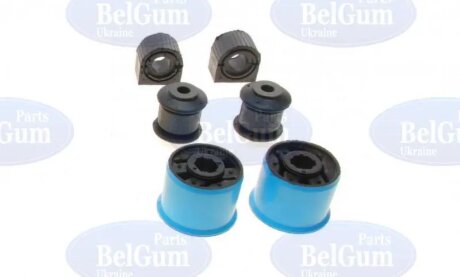Комплект передньої підвіски VW Caddy/Golf/Passat/Tiguan/Touran 05- (d=23mm) (4 сайлент.важ./2 тяж.стаб./2 втулк.стаб. d=23mm) BELGUM PARTS BGKIT8