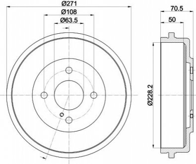 Автозапчастина HELLA 8DT355303191