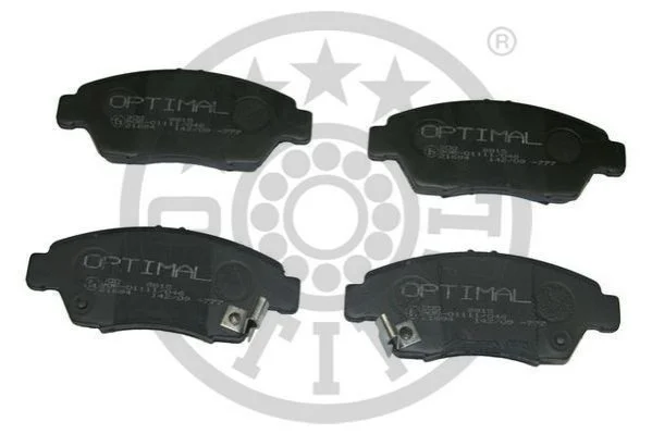 Колодки гальмівні (передні) Honda Civic V/VI/VII 91-05/CRX III 92-98/Jazz 08-14 OPTIMAL BP09815 (фото 1)