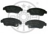 Колодки гальмівні (передні) Honda Civic V/VI/VII 91-05/CRX III 92-98/Jazz 08-14 OPTIMAL BP09815 (фото 1)