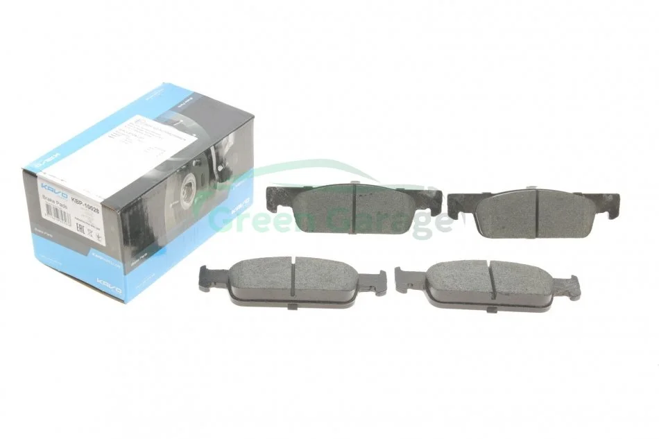 Колодки гальмівні (передні) Dacia Logan 12-/Renault Clio IV/Sandero/Twingo 13-/Smart Fortwo 14- KAVO KBP10028 (фото 1)