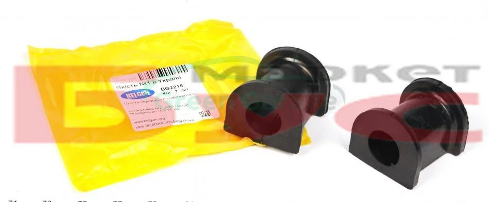 Втулка стабілізатора пер. VW T5 03-, d=24mm BELGUM PARTS BG2218 (фото 1)