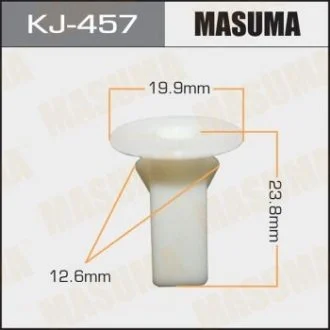 Клипса крепежная Masuma 457-KJ (миним. парти MASUMA KJ457