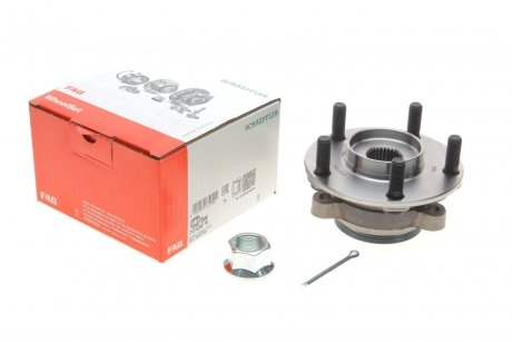 Підшипник маточини (передньої) Nissan Juke/Leaf/NV200/Qashqai I/X-Trail/Renault Koleos I 07- (+ABS) FAG 713633210