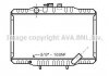 Радіатор, охолодження двигуна AVA COOLING MTA2062 (фото 1)