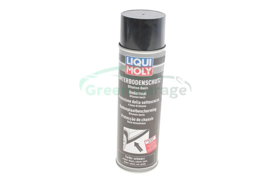 АНТИКОР ДЛЯ ДНИЩА КУЗОВА БІТУМ/СМОЛА (ЧОРНИЙ) UNTERBODENSCHUTZ BITUMEN SCHWARZ 0.5Л LIQUI MOLY 6111 (фото 1)