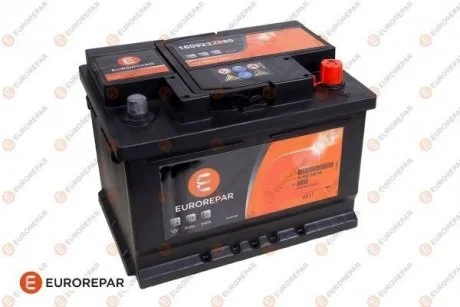 Батарея акумуляторна Eurorepar 12В 60Аг 540А(EN) R+ EUROREPAR 1609232880