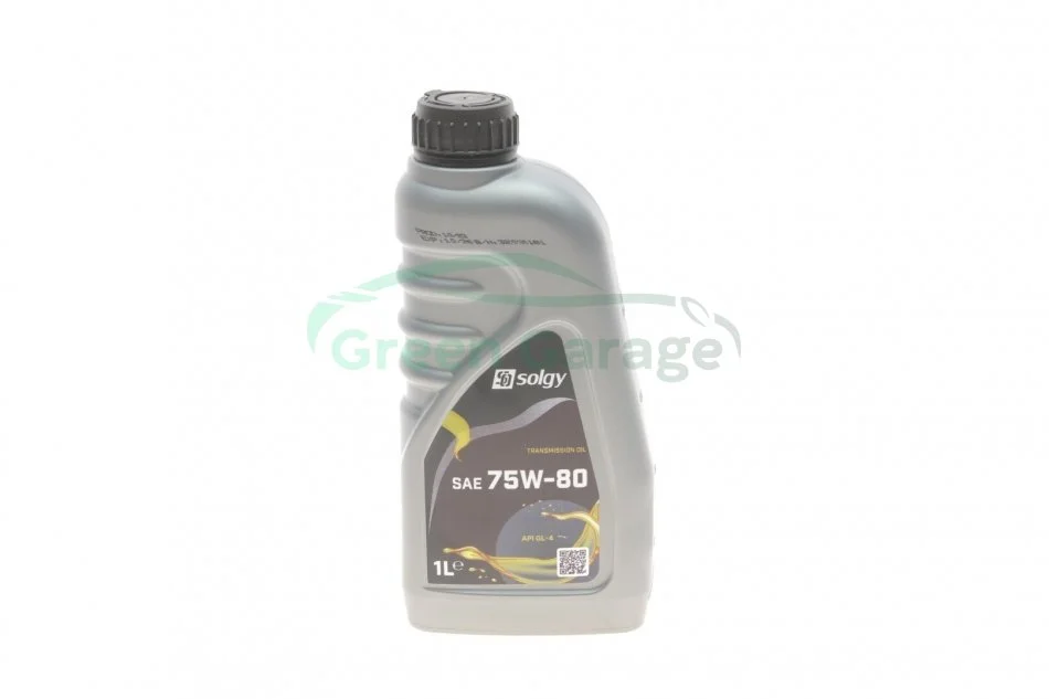 Олива трансмісійна TRANSMISSION 75W-80 (1 L) SOLGY 504035 (фото 1)
