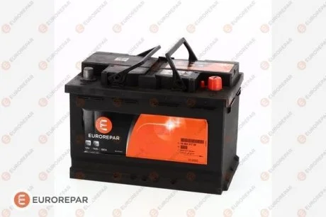 Акумулятор Eurorepar 12В 74Ач 680А(EN) R+ EUROREPAR 1648431780