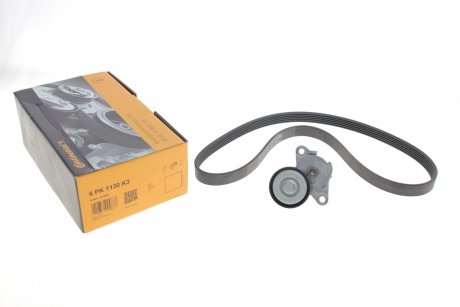 Натяг паса (комплект) CONTITECH 6PK1130K3