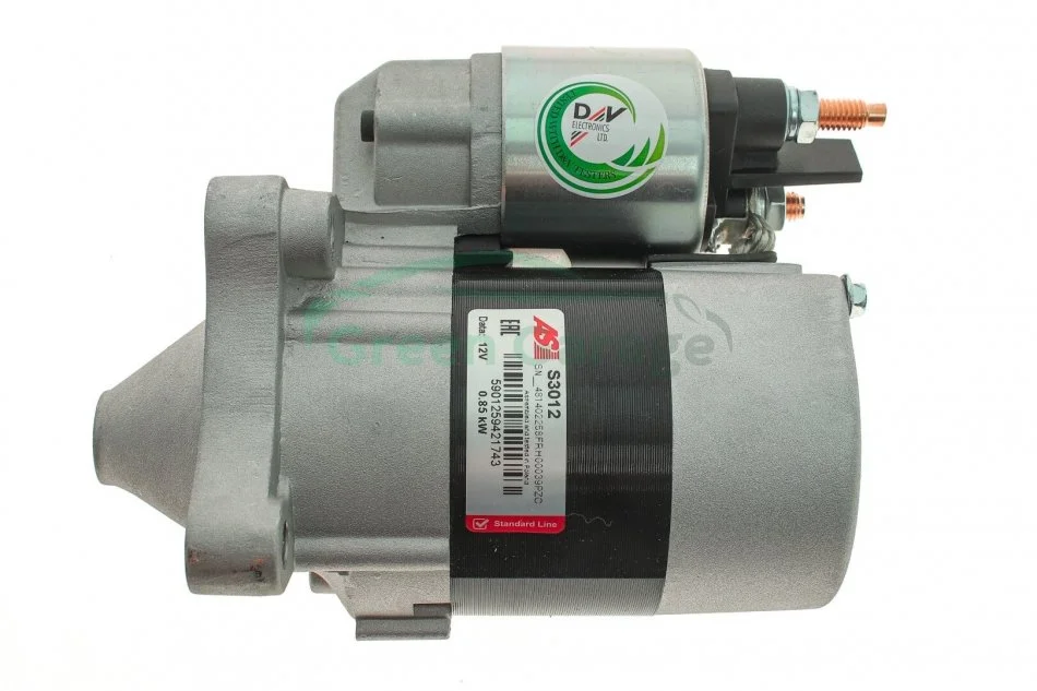 Стартер 12V 0.85kW AS-PL S3012 (фото 1)