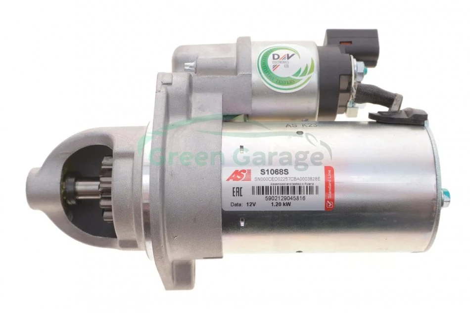 Стартер 12V 1.20kW AS-PL S1068S (фото 1)