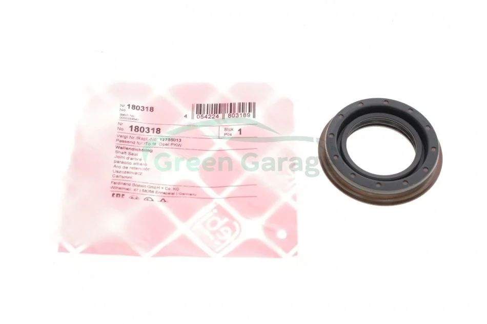 Сальник напіввісі FEBI BILSTEIN 180318 (фото 1)