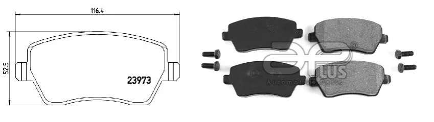 Запчастина APlus 71161CAP (фото 1)