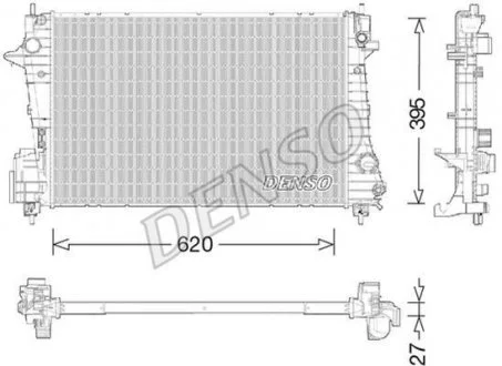 Радіатор DENSO DRM15009