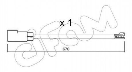 Контакт CIFAM SU341 (фото 1)