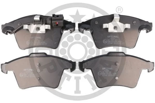 Колодки гальмівні (передні) VW T5/Multivan V 03-15/Touareg 03-10 (+датчик) OPTIMAL BP12533 (фото 1)