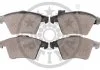 Колодки гальмівні (передні) VW T5/Multivan V 03-15/Touareg 03-10 (+датчик) OPTIMAL BP12533 (фото 2)