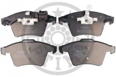 Колодки гальмівні (передні) VW T5/Multivan V 03-15/Touareg 03-10 (+датчик) OPTIMAL BP12533