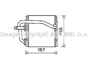 Автозапчасть AVA COOLING SUA6108