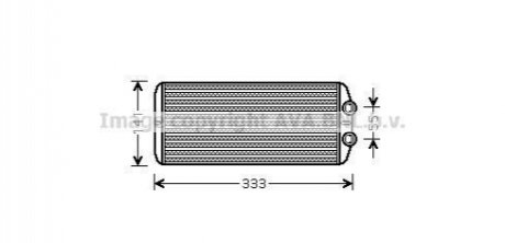 Автозапчастина AVA COOLING PEA6312