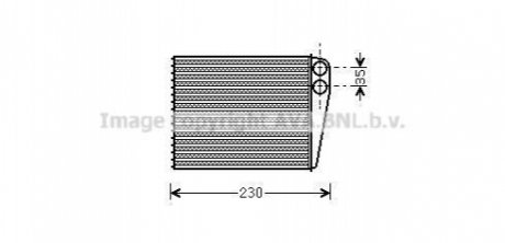 Автозапчасть AVA COOLING MSA6465