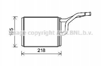 Автозапчасть AVA COOLING CRA6137