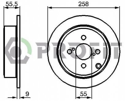 Автозапчасть PROFIT 50101419