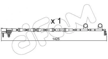 Датчик ABS пер. Range Rover IV 12-/Range Rover Sport 13- CIFAM SU316