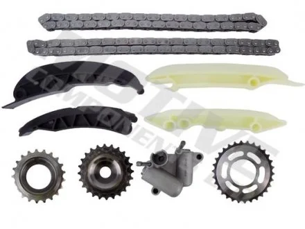 Комплект ланцюга ГРМ BMW 5 (E60/E61)/6 (E63)/7 (E65/E66/E67)/X1 (E84)/X5 (E70) 3.6-4.8 03- (N62/N62N) MOTIVE TCK236