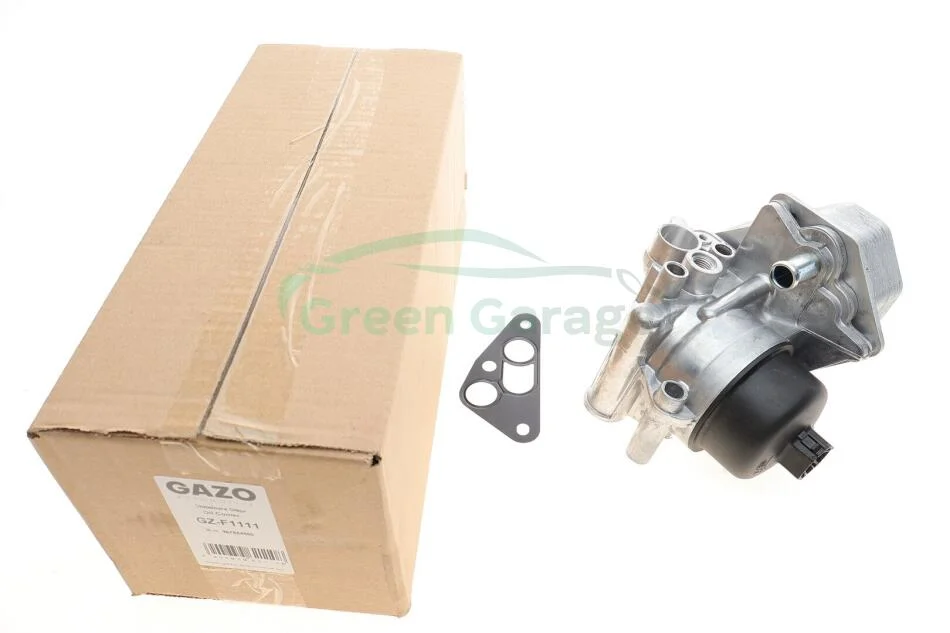 Корпус фільтра масляного (з радіатором) Peugeot Boxer/Citroen Jumper/Fiat Ducato 2.2HDi 06- GAZO GZF1111 (фото 1)
