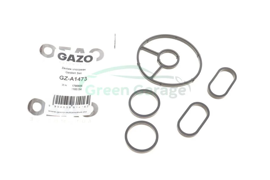 Прокладка радіатора масляного Citroen Jumpy/Fiat Scudo/Peugeot Expert 2.0 HDI 07-16 (к-кт) GAZO GZA1473 (фото 1)