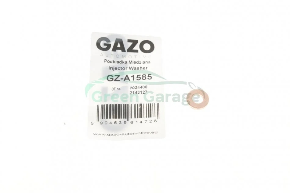 Прокладка форсунки Ford Focus/Transit Custom/V363 2.0EcoBlue 15- GAZO GZA1585 (фото 1)