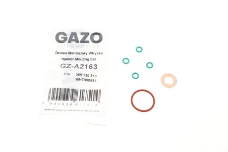 Ремкомплект форсунки VW Caddy III/IV/Crafter 2.0 TDI 10-20 GAZO GZA2163