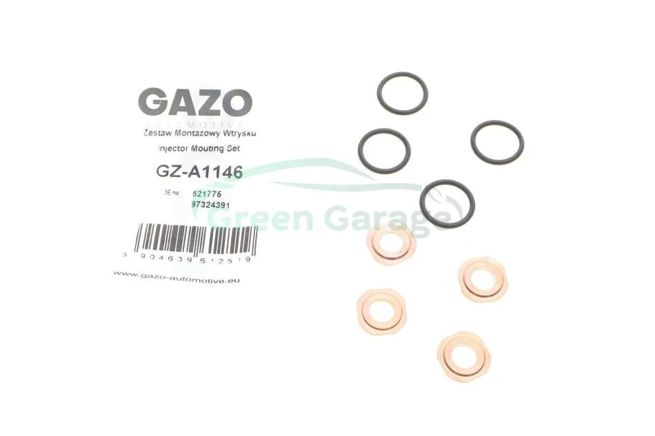 Ремкомплект форсунки Opel Astra 1.7 CDTI 03-10 GAZO GZA1146 (фото 1)
