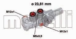 Головний гальмівний циліндр METELLI 050749