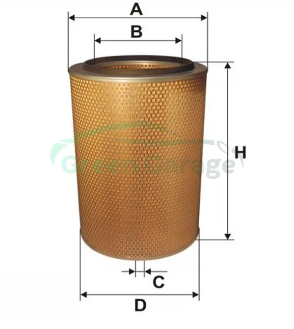 Фільтр повітряний WIX 93242E (фото 1)