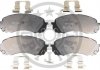 Колодки гальмівні (передні) Subaru Impreza 1.5/1.6 01-09 OPTIMAL 12727 (фото 1)