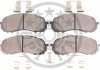 Колодки гальмівні (передні) Subaru Impreza 1.5/1.6 01-09 OPTIMAL 12727 (фото 2)