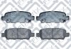 КОЛОДКИ ГАЛЬМІВ ЗАДН ДИСК NISSAN X-TRAIL/MURANO Z5 Q-fix Q0930884 (фото 1)