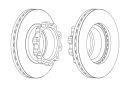 Гальмівний диск FERODO FCR170A