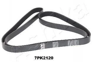 Ремінь генератора Land Rover Range Rover/Toyota Land Cruiser 120 4.0i/4.6 94-10 (7PK2120) ASHIKA 1127PK2120 (фото 1)