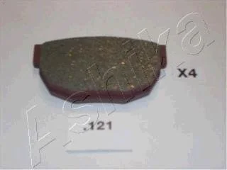 Гальмівні колодки, дискове гальмо (набір) ASHIKA 5101121