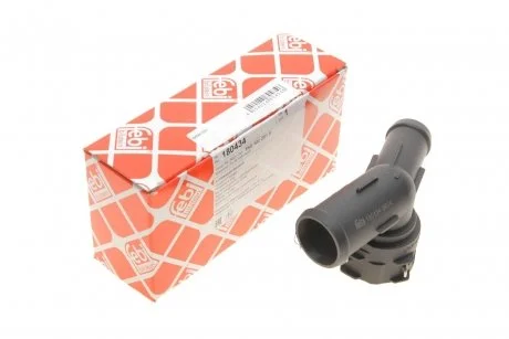 Фланець охолоджуючої рідини Audi A3 Seat Altea, Altea Xl, Leon, Toledo Iii Skoda Octavia Ii, Yeti Vw Beetle, Caddy Iii, Caddy Iii/Minivan, Eos, Golf Plus V, Golf V, Golf Vi Axw-Cbzb 05.03- FEBI BILSTEIN 180434