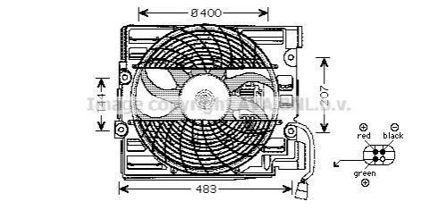 Вентилятор AVA COOLING BW7510 (фото 1)