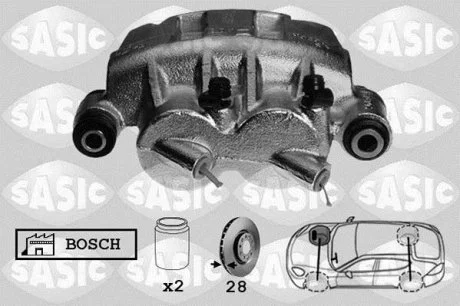 Гальмівний суппорт SASIC 6504031
