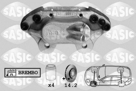 Гальмівний суппорт SASIC SCA6070