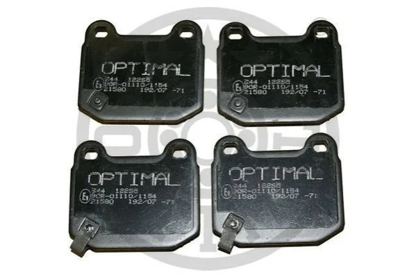 Колодки гальмівні (передні) Mitsubishi Lancer 95-13/Subaru Forester 12-/Impreza/Infiniti G III 99- OPTIMAL BP12265 (фото 1)