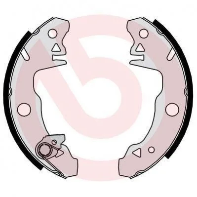 Гальмівні колодки (набір) BREMBO S68509 (фото 1)